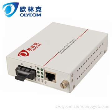 High Quality 100Mbps Ethernet 20km Dual Fiber Media Converter